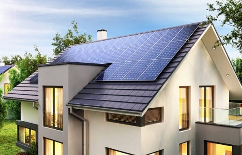 Sonnenkollektoren für Zuhause